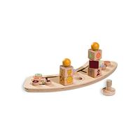Hauck Alph Additional Toy, Sorting Set - with FSC Sustainable Certified Beechwood Sorting Maze, Highchair Toy