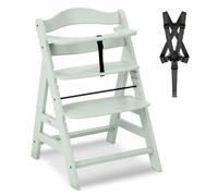 hauck Alph Wooden highchair 6 Months to 90 kg, Height Adjustable, Mint