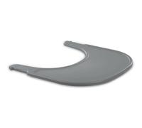 hauck Alpha Click Tray, Grey - Plastic Tray for Alph Wooden Highchair 6 Months+, Just Seconds to Remove and Fix, Easy to Clean, Made of Recycled Ma