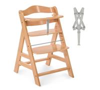 hauck Alpha+ Wooden Highchair - Natural in Light Brown Hauck Light Brown