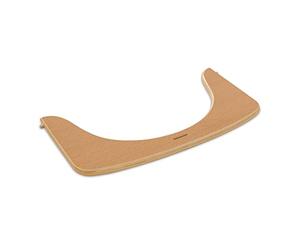 Hauck Alpha Wooden Safety Bar Compatible with Alpha + Move, from 6 Months, Can be Combined with Belt System and Highchair Cushions - Natural