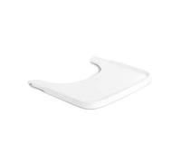 hauck Alpha Wooden Tray, White - Tray for Alph Wooden Highchair, FSC® Certified Beech Wood, 6 Months+, Easy to Clean, Raised Edge