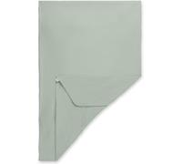hauck Baby Fitted Sheet 60 x 120 cm for Travel Cot Mattresses, Baby Mattress Cover Cotton Muslin, Machine Washable at 60 °C, Baby Bed Sheet with Elastic Band (Sage)