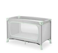 Hauck Baby Umbrella Bed Dream N Play Plus, Large Side Opening for Playing, Foldable, Compact, Carry Bag, Newborn to 15kg, Dusty Mint
