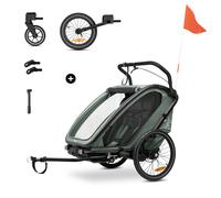 hauck Bike N Walk Duo - Dark Green Hauck Dark Green