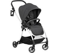 hauck Colibri Pushchair, Melange Black - 2 Way Facing Pushchair Buggy Pram with RAINCOVER