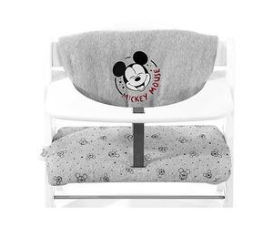 Hauck Disney Alpha Highchair Pad Deluxe - Mickey Mouse Grey