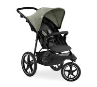 Hauck Disney Stroller Runner 2 for Kids, Large Pneumatic Tyres 3 Wheels, Up to 25 kg, UV Protection 50+ with Sleeping Function, Height Adjustable, Foldable, Mickey Mouse, Olive