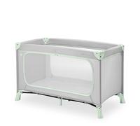 Hauck Baby Umbrella Bed Dream N Play Plus, Large Side Opening for Playing, Foldable, Compact, Carry Bag, Newborn to 15kg, Dusty Mint