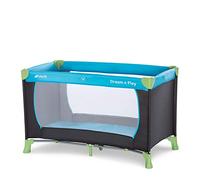 Hauck Dream'n Play Travel Cot (Waterblue), 1 Count (Pack of 1)