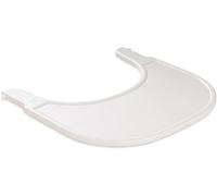 hauck Einklick High Chair Dining Board Alpha Click Tray Made of GRS Certified Recycled Material, Quick Attachment Without Tools on Alpha+ or Beta+ High Chair, Easy to Clean (Beige)