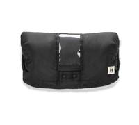 hauck Hand Warmer for Pushchairs, Buggies, Bicycle Trailer, Hand Muff with Touchscreen Mobile Phone Bag, Warm Teddy Fleece, Water-Repellent, Easy to Attach to Continuous Push Handle (Black)