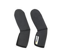 Hauck Handle Me 2 Pushchair Handgrip Cover, Baby Pram Handle Protector Sleeves for Separate Handles, 12 x 5.5 cm, Grey