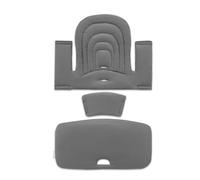 hauck Highchair Baby Seat Pad, Dark Grey - Accessory for Alpha+ Wooden High Chair from 6 Months, Oeko-TEX® Standard 100, Soft Padding, Easy to Wipe Clean, Machine Washable