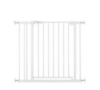 hauck Open N Stop 2 Set w/ 9cm Extension, White - Baby Gate 84-89cm
