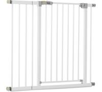 hauck Open N Stop KD with 21cm Extension, White - Pressure Fit Baby Gate 96-101