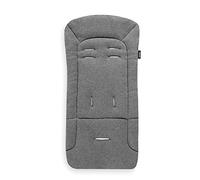 hauck Padded Pushchair Liner, Charcoal - Universal Fit for Most Pushchairs, Strollers & Bike Trailers, Breathable & Soft Cotton, Machine Washable