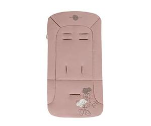 hauck Padded Pushchair Liner, Disney Minnie Mouse Rose - Universal Fit for Most Pushchairs, Strollers & Bike Trailers, Breathable & Soft Cotton, Machine Washable