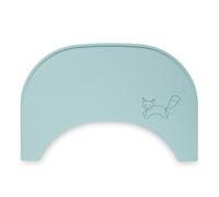 hauck Placemat for Alpha Click Tray, Fox Mint - Highchair Tray Mat for Alpha+ Wooden Highchair, Dishwasher Safe, Anti-Slip, Easy to Clean, Food Grade Silicone