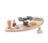 hauck Play Cockpit - Wooden Vehicle Toy from 10 Months, Compatible with Play Tray for Alph Bet Arketa Children's Chair, Motor Skills Toy