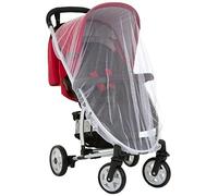 Hauck Protect Me Universal Mosquito Net for Infant Car Seats, Prams, Pushchairs and Travel Cots, Insect Net with Elastic Edging, White