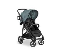 hauck Rapid 4D, Jungle Green - Pushchair with Rubber Wheels, Raincover & Cup Holder, Compact One-Hand Folding, Height-Adjustable, Fully Reclining from Birth up to 22 kg, UPF 50+