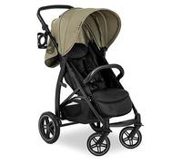 hauck Rapid 4D, Olive - Pushchair with Rubber Wheels, Raincover & Cup Holder, Compact One-Hand Folding, Height-Adjustable, Fully Reclining from Birth up to 22 kg, UPF 50+