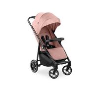 Hauck Shop N Care, Dark Pink - Lightweight Pushchair (only 8.5 kg) with Snack Tray, Cup Holder & Raincover, Compact & One Hand Folding, Fully Reclining from Birth up to 22 kg
