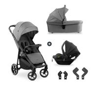 hauck Shop N Care Trio Set, Grey - Lightweight Pus