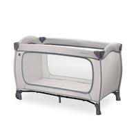 hauck Sleep N Easyfold - Dark Grey in Light Grey | Size: 120 cm x 60 cm Hauck Light Grey 120 cm x 60 cm