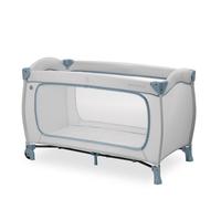 hauck Sleep N Play Go Plus - Dusty Blue in Light Grey | Size: 120 cm x 60 cm Hauck Light Grey 120 cm x 60 cm