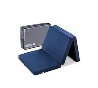 hauck Sleeper, Navy - Foldable Travel Cot Mattress 120x60x5 cm with Carry Bag, Foam Filling, Lightweight, Portable, Fits Most Travel Cots, Ideal for Holidays, Visiting or Home Use