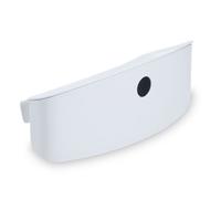 hauck Storage Box Small, White - for Alph Wooden Highchair, Click-On Organising Box up to 3 kg, Easy to Clean, Practical Storage Space, No Tools In