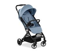 Hauck Travel N Care Plus Stroller, Blue - Lightweight Pushchair (only 7.4kg), 25kg Load, Suspension, Compact & Foldable, UPF 50+ Fully Extendable Hoodwith, Raincover
