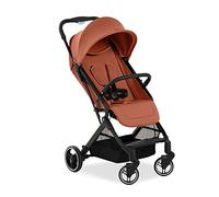 Hauck Travel N Care Plus Stroller, Cork - Lightweight Pushchair (only 7.4kg), 25kg Load, Suspension, Compact & Foldable, UPF 50+ Fully Extendable Hoodwith, Raincover