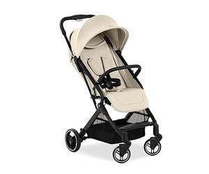 hauck Travel N Care Plus Travel Buggy with Reclining Function, Only 7.2 kg, UV Protection 50+, Maximum Load 25 kg (22 kg Child + 3 kg Basket), Small Foldable (Vanilla)