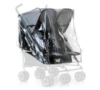 Hauck Twin Stroller Raincover Universal fits Most Side By Side Double Strollers