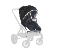 hauck Universal Pushchair Seat Rain Cover, Transpa