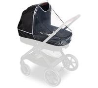 Hauck Universal Rain Cover Pram Baby Cot, Reflective Border, Contact Window, Good Air Circulation, Easy Attachment, Compatible with Hauck Runner Series, Transparent