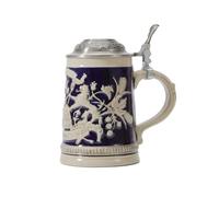 HAUCOZE Beer Stein Mug German Drinking Tankard Birthday Gift 0.6 Liter