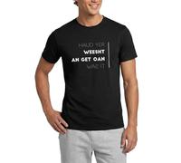 Haud Yer Weesht an Get Oan Wae It Glaswegian Dialect Men's T-Shirt Black