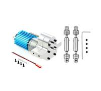 Haude Metal Transmission Gearbox 370 Motor with Drive Shaft Upgrade Accessories for WPL C14 C24 B24 B36 MN D90 MN99S RC Car,SR