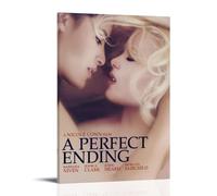 HAUEBDANSEY A Perfect Ending Posters Aesthetic Vintage Wall Art Canvas Poster Decorative Painting Living Room Bed Room Decor 12x18inch(30x45cm) Frame-style