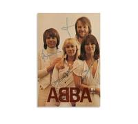 HAUEBDANSEY ABBA Posters Aesthetic Vintage Wall Art Canvas Poster Decorative Painting Living Room Bed Room Decor 12x18inch(30x45cm) Unframe-style