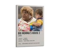 HAUEBDANSEY Big Momma's House Posters Aesthetic Vintage Wall Art Canvas Poster Decorative Painting Living Room Bed Room Decor 08x12inch(20x30cm) Frame-style