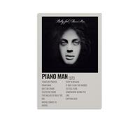 HAUEBDANSEY Billy Joel Posters Aesthetic Vintage Wall Art Canvas Poster Decorative Painting Living Room Bed Room Decor 08x12inch(20x30cm) Unframe-style