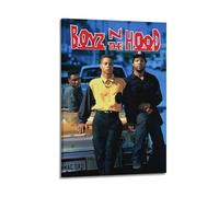 HAUEBDANSEY Boyz N The Hood Posters Aesthetic Vintage Wall Art Canvas Poster Decorative Painting Living Room Bed Room Decor 12x18inch(30x45cm) Frame-style