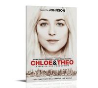 HAUEBDANSEY Chloe & Theo Posters Aesthetic Vintage Wall Art Canvas Poster Decorative Painting Living Room Bed Room Decor 20x30inch(50x75cm) Frame-style