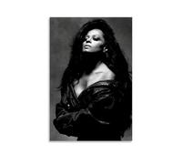 HAUEBDANSEY Diana Ross Posters Aesthetic Vintage Wall Art Canvas Poster Decorative Painting Living Room Bed Room Decor 08x12inch(20x30cm) Unframe-style