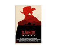 HAUEBDANSEY Django Unchained Posters Aesthetic Vintage Wall Art Canvas Poster Decorative Painting Living Room Bed Room Decor 20x30inch(50x75cm) Unframe-style